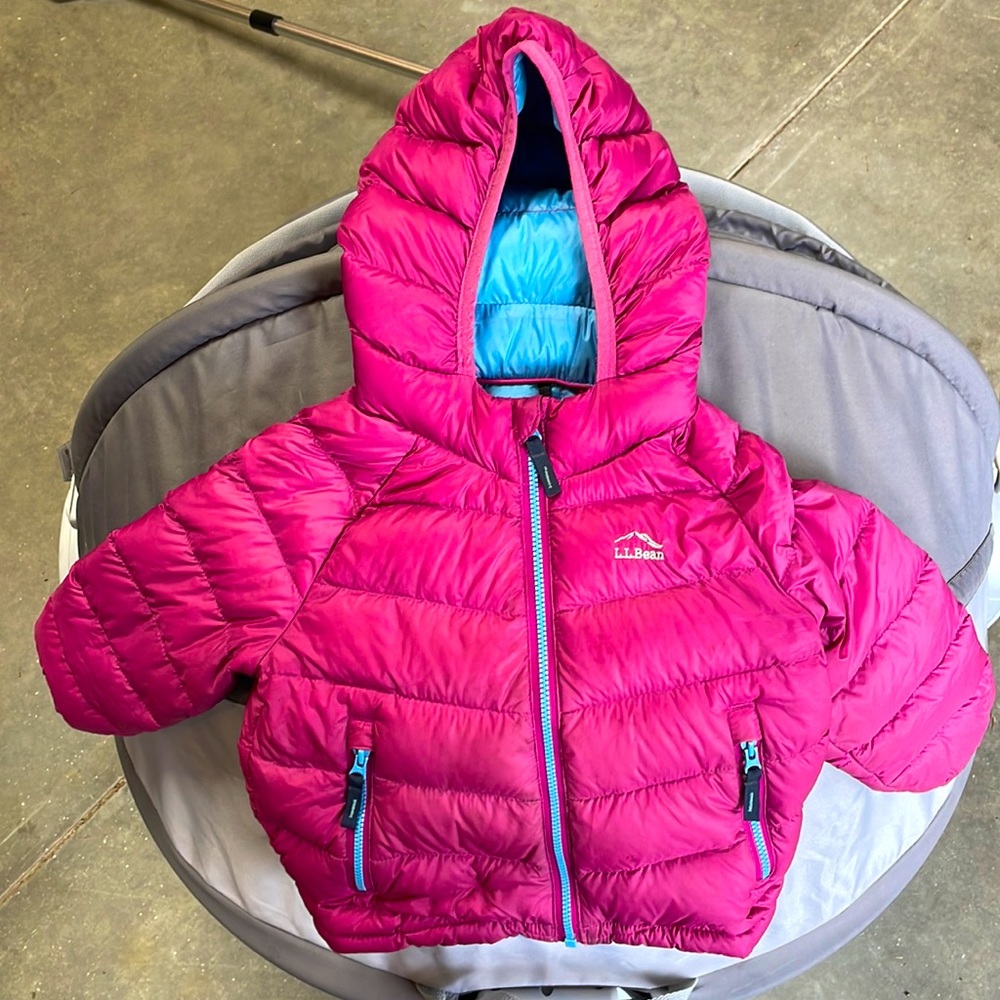 LL Bean 650 Goose Down Toddler Coat